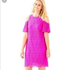 Lilly Pulitzer Somerset open shoulder swing dress